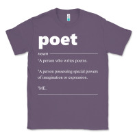 Lavender poet definition funny for poet drama poetry poems t shirt Classic Tee - linhVisuals