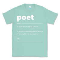 Seafoam poet definition funny for poet drama poetry poems t shirt Classic Tee - linhVisuals