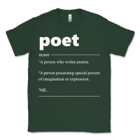 Sports Green poet definition funny for poet drama poetry poems t shirt Classic Tee - linhVisuals