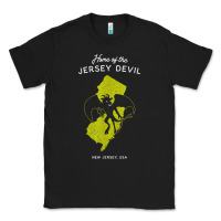 Black home of the jersey devil   new jersey, usa t shirt Classic Tee - linhVisuals