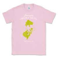 Bubblegum Pink home of the jersey devil   new jersey, usa t shirt Classic Tee - linhVisuals