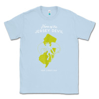 Dusty Blue home of the jersey devil   new jersey, usa t shirt Classic Tee - linhVisuals