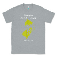 Heather Grey home of the jersey devil   new jersey, usa t shirt Classic Tee - linhVisuals