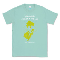 Seafoam home of the jersey devil   new jersey, usa t shirt Classic Tee - linhVisuals