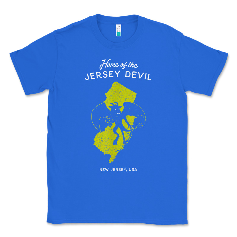 Home Of The Jersey Devil   New Jersey, Usa T Shirt Classic Tee by linhVisuals | Teevron