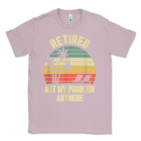 Lilac retired shirt not my problem anymore funny retirement t shirt Classic Tee - linhVisuals
