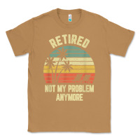 Toasted Coconut retired shirt not my problem anymore funny retirement t shirt Classic Tee - linhVisuals