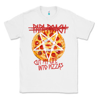 White papa roach   official merchandise  cut my life into pizzas t shirt Classic Tee - linhVisuals