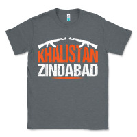 Charcoal Heather sikh khalistan zindabad singh punjabi t shirt Classic Tee - linhVisuals