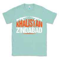 Seafoam sikh khalistan zindabad singh punjabi t shirt Classic Tee - linhVisuals