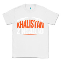 White sikh khalistan zindabad singh punjabi t shirt Classic Tee - linhVisuals