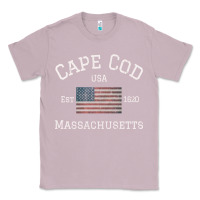 Lilac cape cod massachusetts american flag usa travel vintage pullover hoodi Classic Tee - linhVisuals