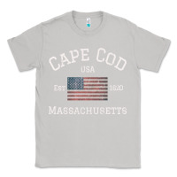 Moon Dust cape cod massachusetts american flag usa travel vintage pullover hoodi Classic Tee - linhVisuals
