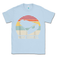Dusty Blue retro more cowbell shirt funny drummer gift vintage t shirt Classic Tee - linhVisuals