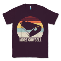 Plum retro more cowbell shirt funny drummer gift vintage t shirt Classic Tee - linhVisuals