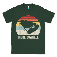 Sports Green retro more cowbell shirt funny drummer gift vintage t shirt Classic Tee - linhVisuals