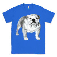 True Royal English Bulldog Art Classic Tee - linhVisuals