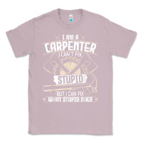 Lilac i can't fix stupid   funny carpentry woodworking carpenter t shirt Classic Tee - linhVisuals