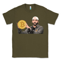 Army Green el salvador bitcoin bukele legal tender cryptocurrency btc t shirt Classic Tee - linhVisuals