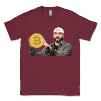 Burgundy el salvador bitcoin bukele legal tender cryptocurrency btc t shirt Classic Tee - linhVisuals