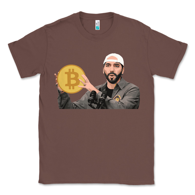 El Salvador Bitcoin Bukele Legal Tender Cryptocurrency Btc T Shirt Classic Tee by linhVisuals | Teevron
