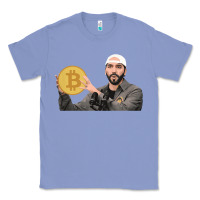 Colony Blue el salvador bitcoin bukele legal tender cryptocurrency btc t shirt Classic Tee - linhVisuals