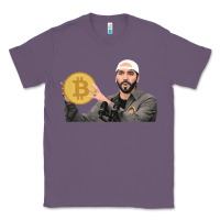 Lavender el salvador bitcoin bukele legal tender cryptocurrency btc t shirt Classic Tee - linhVisuals