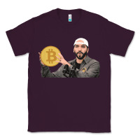 Plum el salvador bitcoin bukele legal tender cryptocurrency btc t shirt Classic Tee - linhVisuals