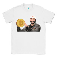 White el salvador bitcoin bukele legal tender cryptocurrency btc t shirt Classic Tee - linhVisuals