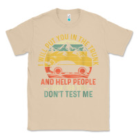 Mushroom i will put you in the trunk and help people funny saying t shirt Classic Tee - linhVisuals