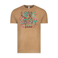 Vintage Camel love more worry less Vintage Tee - RacoonDesign