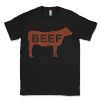 Black beef t shirt, beef cattle shirt Classic Tee - linhVisuals