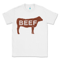 White beef t shirt, beef cattle shirt Classic Tee - linhVisuals