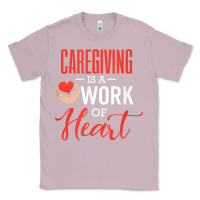Lilac caregiving is a work of heart caregiver gifts for men, women t shirt Classic Tee - linhVisuals