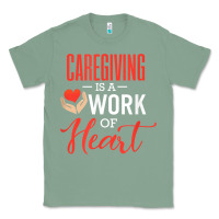 Sage caregiving is a work of heart caregiver gifts for men, women t shirt Classic Tee - linhVisuals