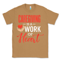 Toasted Coconut caregiving is a work of heart caregiver gifts for men, women t shirt Classic Tee - linhVisuals