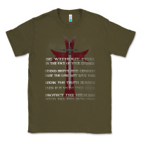 Army Green knights templar crusader cross ring order be without fear t shirt Classic Tee - linhVisuals