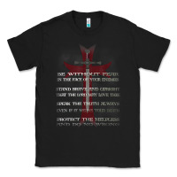 Black knights templar crusader cross ring order be without fear t shirt Classic Tee - linhVisuals