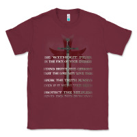 Burgundy knights templar crusader cross ring order be without fear t shirt Classic Tee - linhVisuals