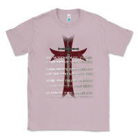 Lilac knights templar crusader cross ring order be without fear t shirt Classic Tee - linhVisuals