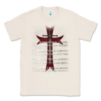 Natural knights templar crusader cross ring order be without fear t shirt Classic Tee - linhVisuals