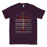 Plum knights templar crusader cross ring order be without fear t shirt Classic Tee - linhVisuals