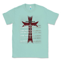 Seafoam knights templar crusader cross ring order be without fear t shirt Classic Tee - linhVisuals