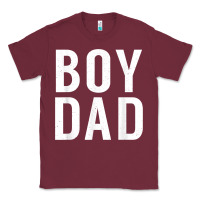Burgundy boy dad son father daddy dad t shirt Classic Tee - linhVisuals