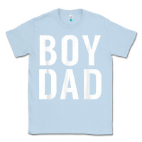 Dusty Blue boy dad son father daddy dad t shirt Classic Tee - linhVisuals