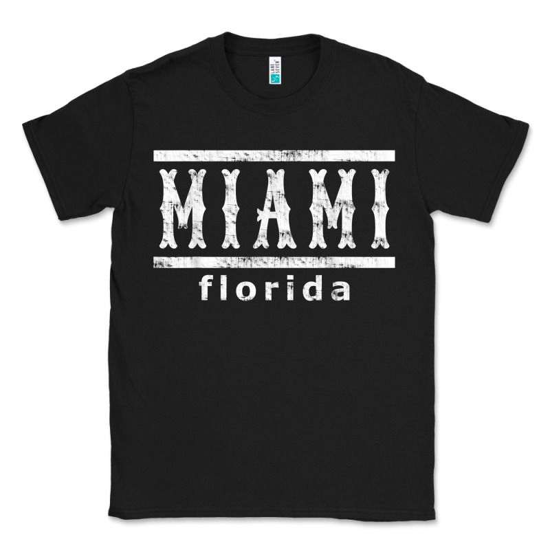 Miami Florida Souvenir T Shirt Classic Tee by linhVisuals | Teevron