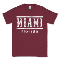 Burgundy miami florida souvenir t shirt Classic Tee - linhVisuals