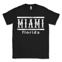 Black miami florida souvenir t shirt Classic Tee - linhVisuals