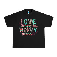 Black love more worry less Urban Heavy Tee - RacoonDesign