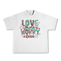 Lunar Rock love more worry less Urban Heavy Tee - RacoonDesign